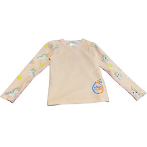 Aquakiddo uv protection shirt unicorns 2-4