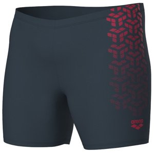 Arena kikko v swim mid jammer asphalt/red l - uk36