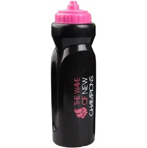 Mad wave water bottle černá/růžová