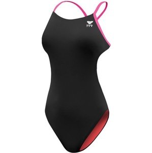 Tyr solid cutoutfit black/pink 26