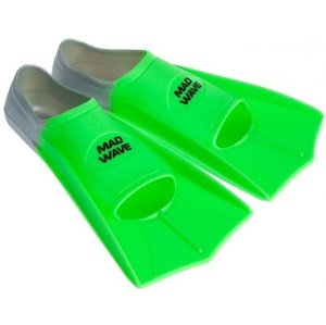 Mad wave short training fins green 33/34