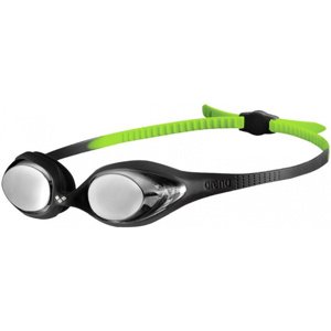 Dětské plavecké brýle arena spider mirror junior černá/zelená