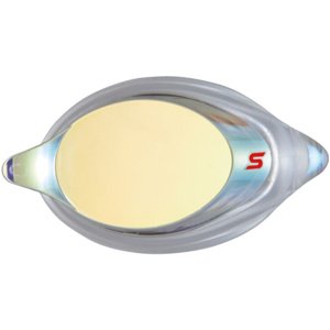 Swans srxcl-mpaf mirrored optic lens racing clear/yellow -2.0