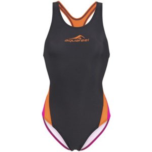 Aquafeel racerback dark grey/orange/pink l - uk36