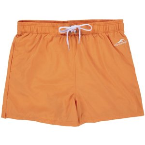 Pánské plavecké šortky aquafeel bermudas orange/white l - uk36