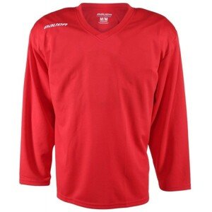 Bauer 200 JERSEY YTH Dětský hokejový tréninkový dres, červená, velikost