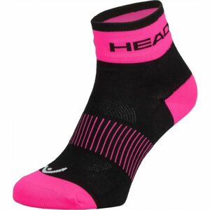 Head SOCKS Cyklistické ponožky, černá, velikost