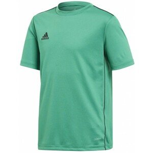 adidas CORE 18 JERSEY Juniorský fotbalový dres, zelená, velikost