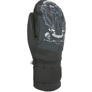 Level SPACE MITT Pánské snowboardové rukavice, černá, velikost