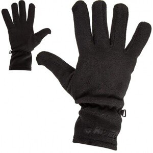 Hi-Tec SALMO FLEECE Pánské rukavice, černá, velikost