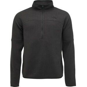 The North Face FRONT RANGE FLEECE 1/2 ZIP Pánská mikina, černá, velikost