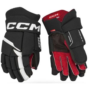 CCM HG NEXT JR Hokejové rukavice, černá, velikost
