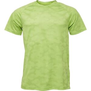 Arcore TISAM Pánské běžecké triko, zelená, velikost