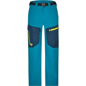 Ziener AKANDO Chlapecké lyžařské/snowboardové kalhoty, modrá, velikost
