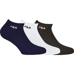 Fila INVISIBLE SOCKS UNISEX 3 PAIRS Ponožky, mix, velikost