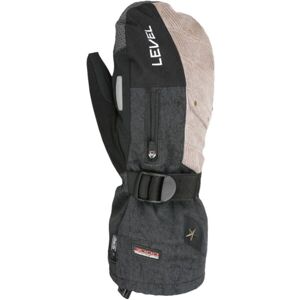 Level STAR MITT Pánské lyžařské rukavice, černá, velikost