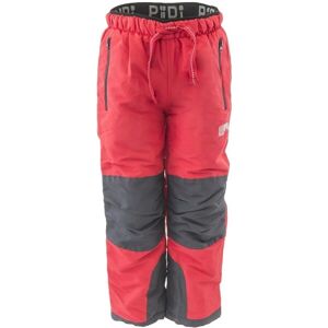 Pidilidi SPORTOVNÍ OUTDOOROVÉ KALHOTY Dívčí outdoorové kalhoty, červená, velikost