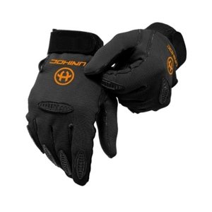 Unihoc GOALIE GLOVES PACKER Florbalové brankářské rukavice, černá, velikost