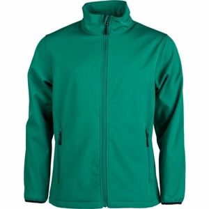 Kensis RORI Pánská softshellová bunda, tmavě zelená, velikost