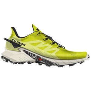 Salomon SUPERCROSS 4 Pánská obuv pro trailový běh, žlutá, velikost 42 2/3