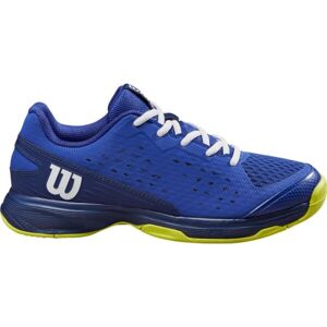Wilson RUSH PRO JR Juniorská tenisová obuv, modrá, velikost 36