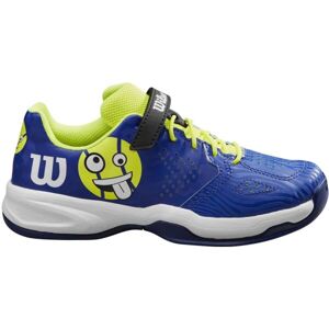 Wilson KAOS EMO KIDS Dětská tenisová obuv, modrá, velikost 32