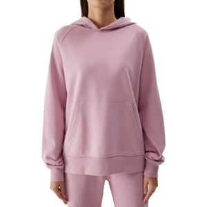 4F SWEATSHIRT BASIC Dámská mikina, růžová, velikost