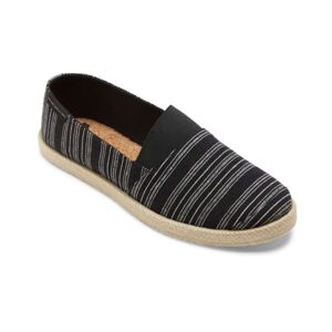 Quiksilver ESPADRILLED Pánské slip-on boty, černá, velikost 44