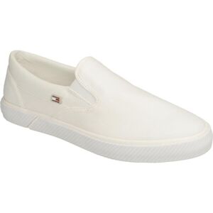 Tommy Hilfiger VULC CANVAS Dámská slip-on obuv, bílá, velikost