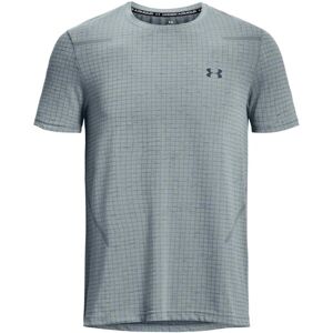 Under Armour SEAMLESS GRID Pánské tričko, světle modrá, velikost