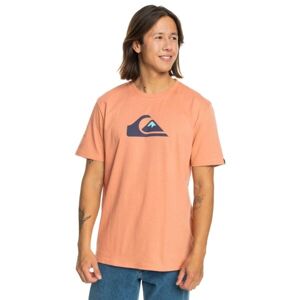 Quiksilver COMP LOGO Pánské triko, oranžová, velikost