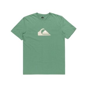 Quiksilver COMP LOGO Pánské triko, zelená, velikost