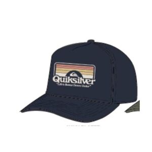 Quiksilver STEP INSIDE CAP Pánská kšiltovka, tmavě modrá, velikost