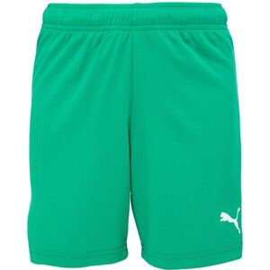 Puma TEAMRISE SHORTS Juniorské šortky, zelená, velikost