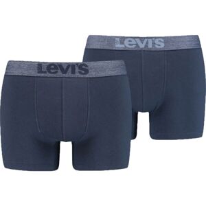 Levi's® BOXER BRIEF 2P Pánské boxerky, tmavě modrá, velikost