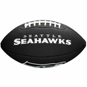Wilson MINI NFL TEAM SOFT TOUCH FB BL SE Mini míč na americký fotbal, černá, velikost