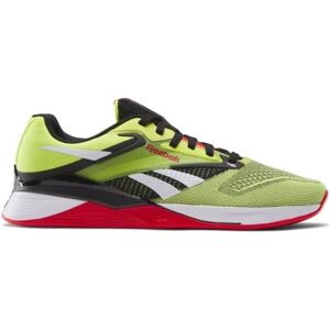 Reebok NANO X4 Pánská fitness obuv, světle zelená, velikost 42.5