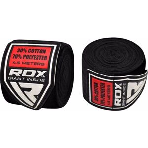 RDX HAND WRAPS 4,5M Bandáže, černá, velikost