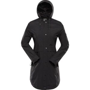 NAX GIRFA Dámský kabát, černá, velikost