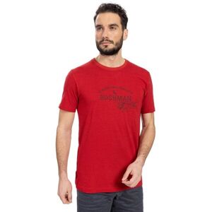 BUSHMAN MAWSON Pánské triko, červená, velikost