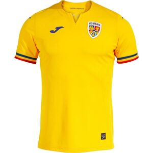 Joma FED. FUTBOL RUMANÍA 1ST SHORT SLEEVE T-SHIRT Pánský fotbalový dres, žlutá, velikost