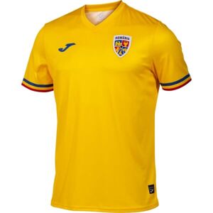 Joma FED. FUTBOL RUMANÍA REPLICA SHORT SLEEVE T-SHIRT Pánský fotbalový dres, žlutá, velikost