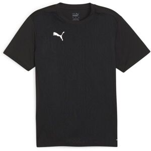 Puma TEAMFINAL TRAINING JERSEY Pánské sportovní triko, černá, velikost