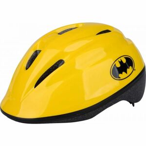 Warner Bros BATMAN Dětská cyklistická přilba, žlutá, velikost