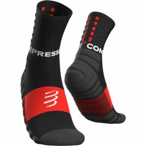 Compressport SHOCK ABSORB SOCKS Běžecké ponožky, černá, velikost