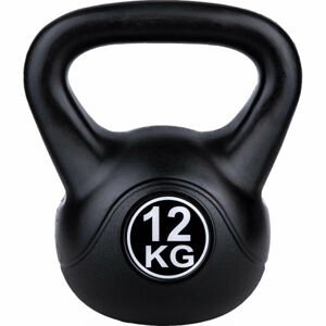 Fitforce FKBP 12 KG Kettlebell, černá, velikost