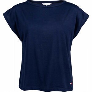 Tommy Hilfiger T-SHIRT Dámské tričko, tmavě modrá, velikost