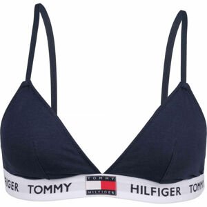 Tommy Hilfiger PADDED TRIANGLE BRA Dámská podprsenka, tmavě modrá, velikost