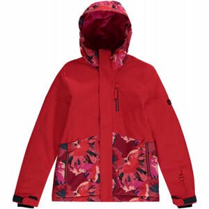 O'Neill CORAL Dívčí lyžařská/snowboardová bunda, červená, velikost