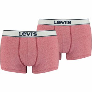 Levi's® MEN TRUNK VINTAGE HEATHER 2P Pánské boxerky, růžová, velikost